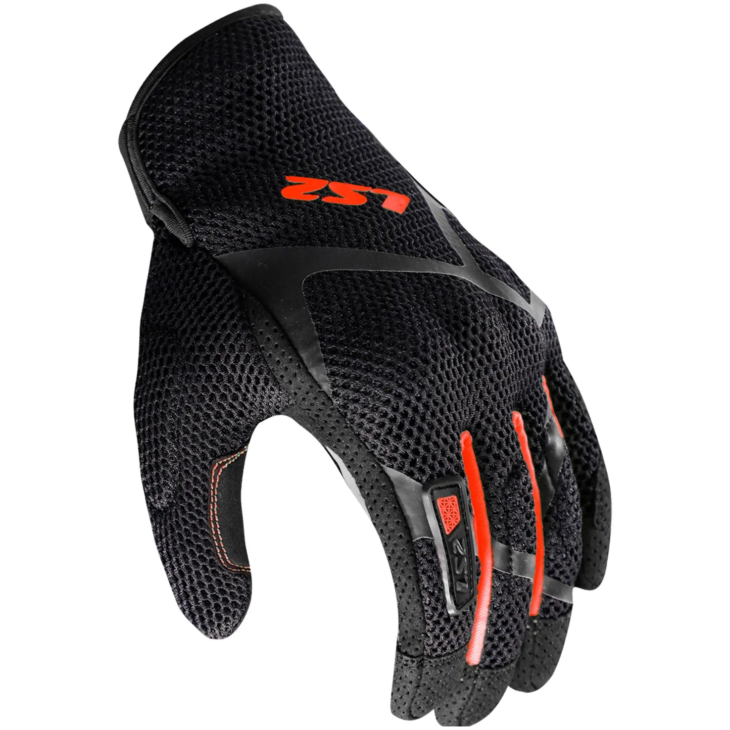 Guantes LS2 Ray II Man - Negro/Rojo