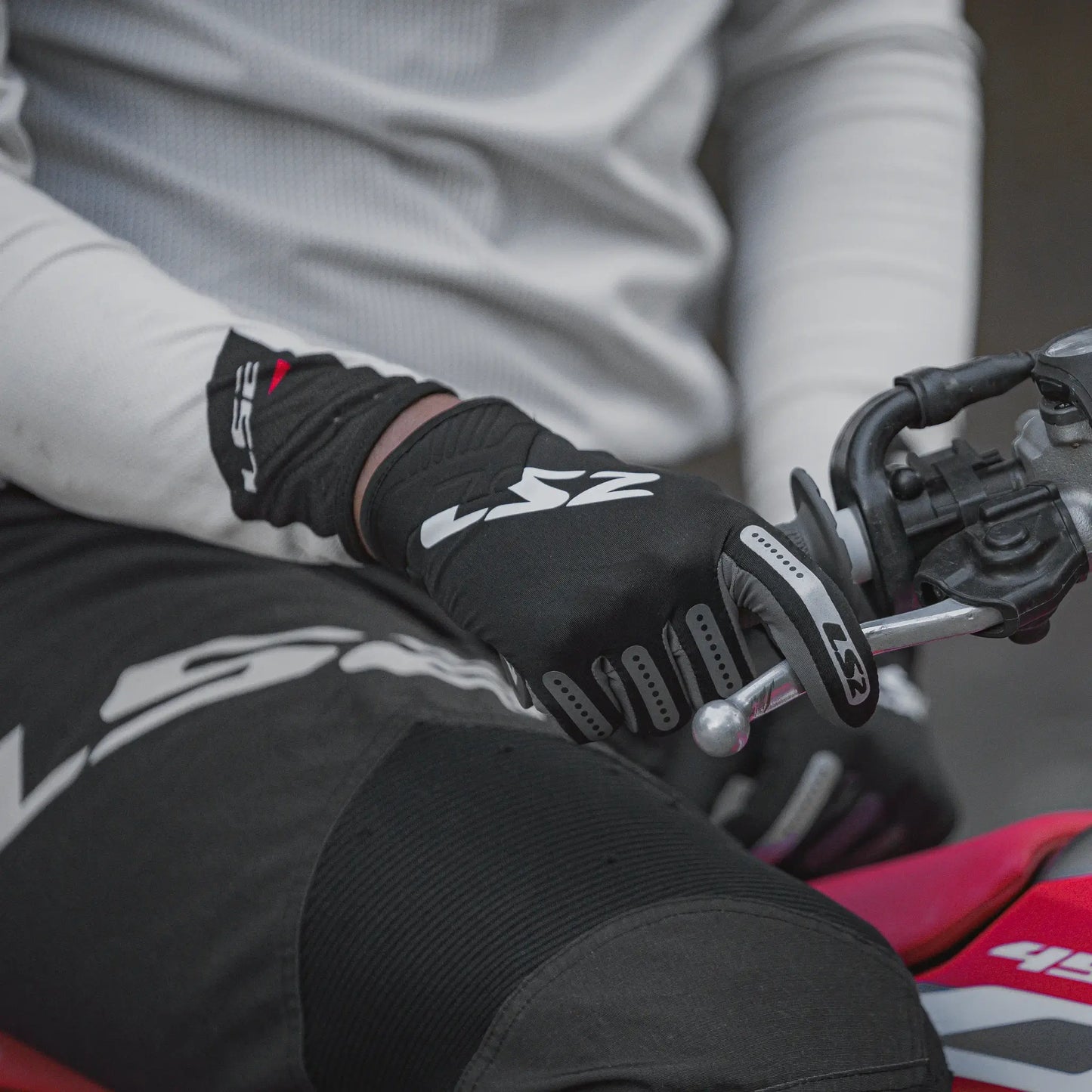 Guantes LS2 Bend Man - Negro/Gris
