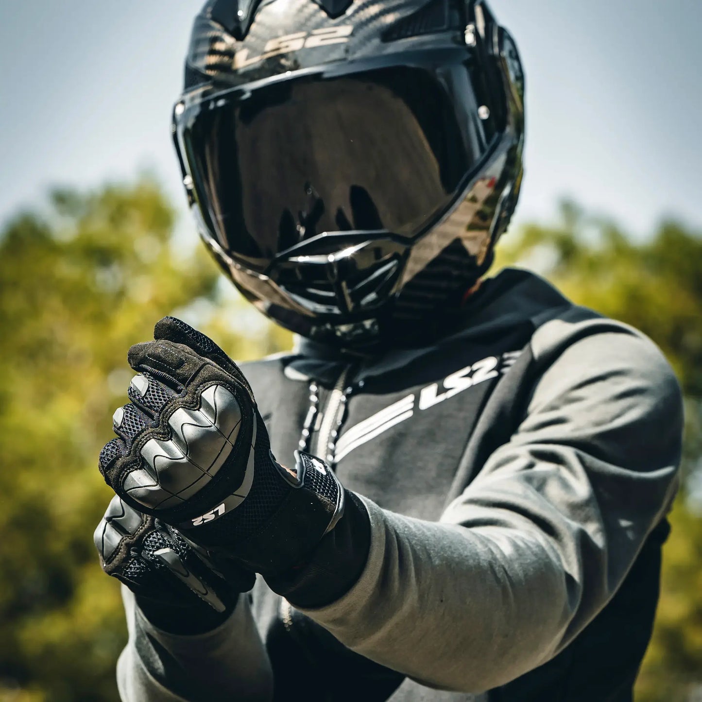 Guantes LS2 Kubra Man - Negro