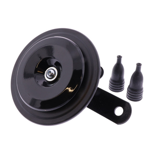 Horn 12V direct current 96mm - black