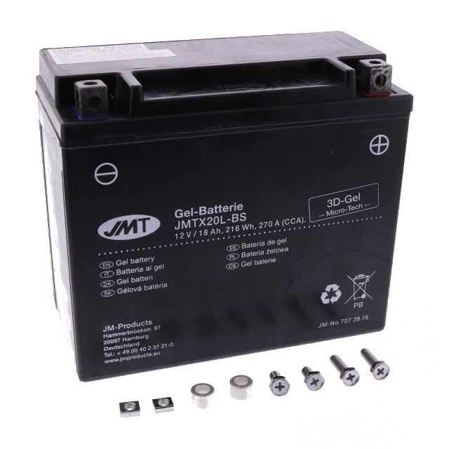 Batería YTX20L-BS Gel JMT 707.39.76