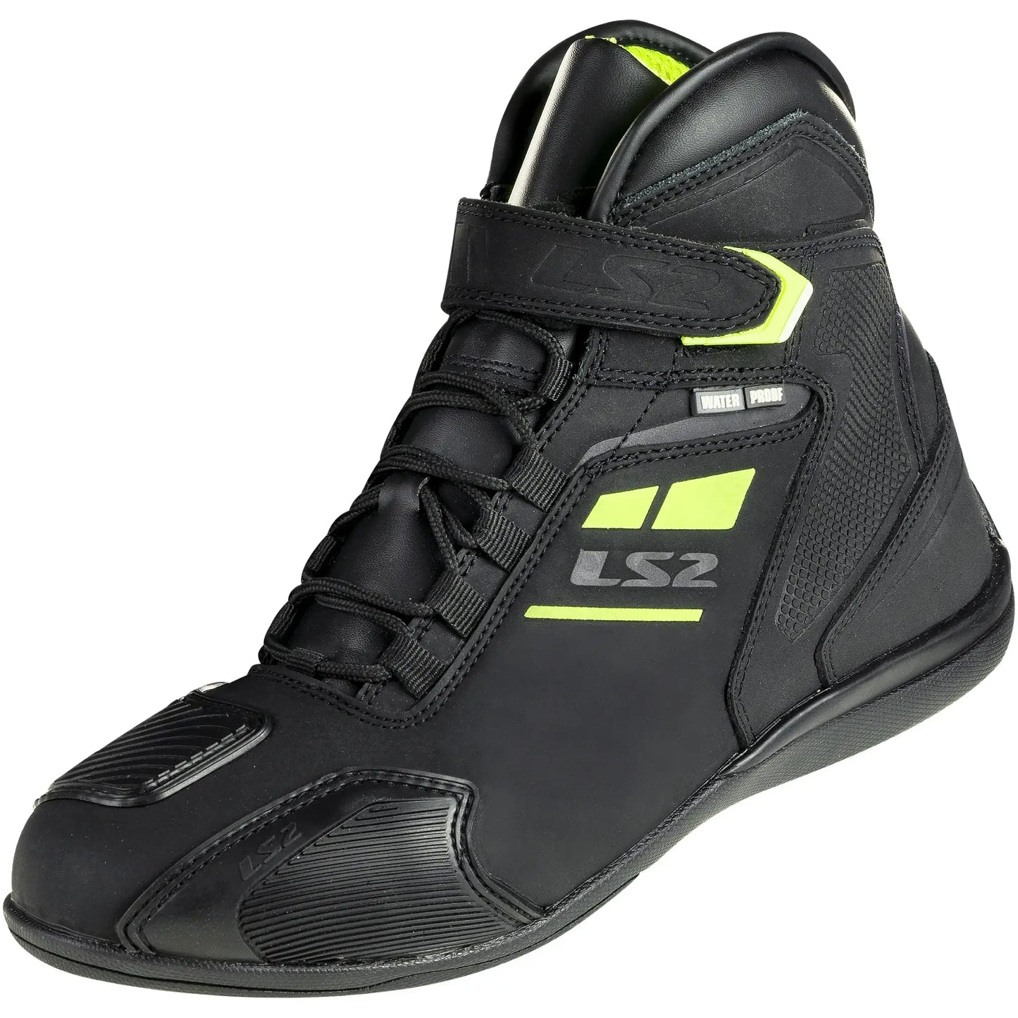 Botas LS2 Garra Woman Waterproof - Negro/Amarillo