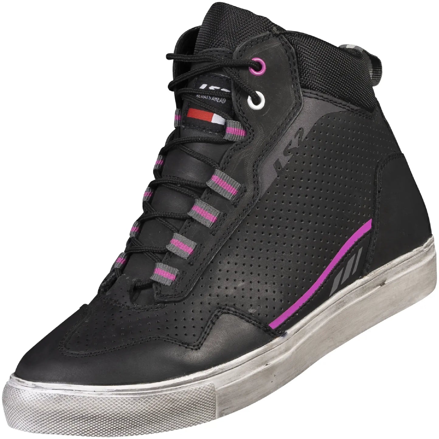 Botas LS2 Zoe Woman - Negro/Lila