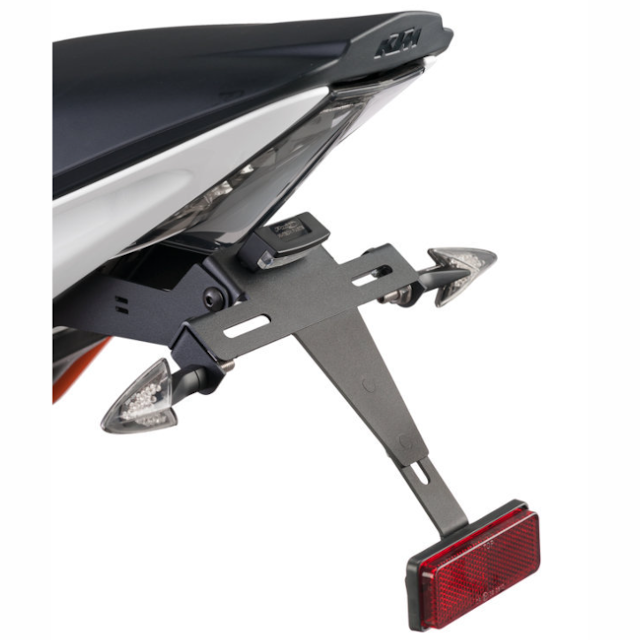 Soporte matrícula Negro KTM RC125/RC390 14-18' PUIG 7107N