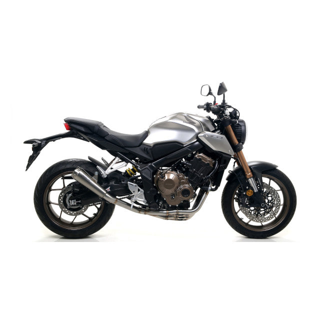 Silenciador Pro-Race Arrow Honda CB 650 R / CBR 650 R 19-23 - titânio