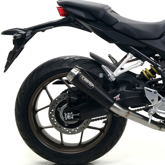 Silenciador de escape Arrow Pro-Race Honda CB 650 R / CBR 650 R >19 - negro