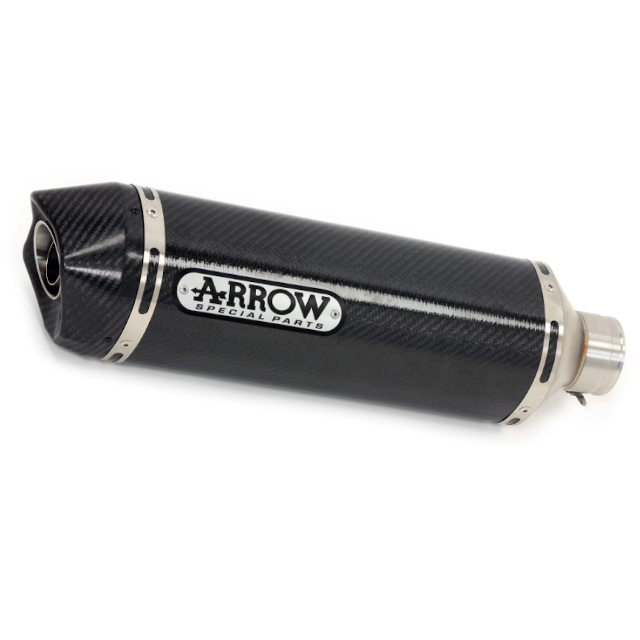 Silencieux d'échappement Arrow Race-Tech Kawasaki Z900 17-19/Z900 A2 >20 (CE) - carbone