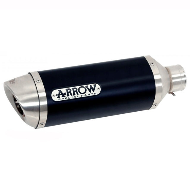 Silenciador de escape Arrow Thunder KTM Duke 125/390 17-20 (CE) aluminio-negro 71860AON
