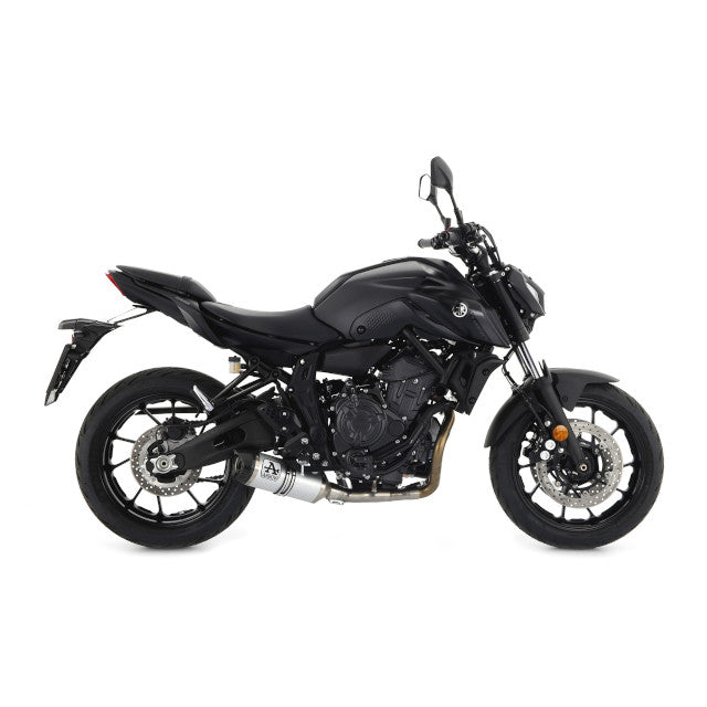 Silenciador Thunder Yamaha MT-07 21-24 Arrow - aluminio