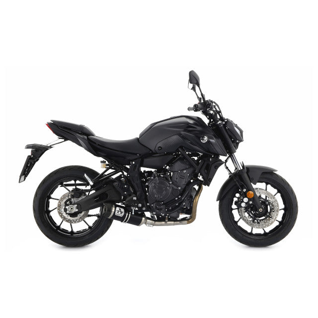 Thunder Silencer Yamaha MT-07 21-24 Arrow - black