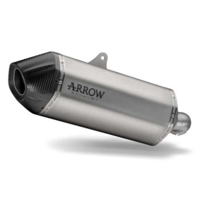 Escape Arrow Slip-On Sonora Honda CRF 1000L Africa Twin 16-19 (CE) - titanio