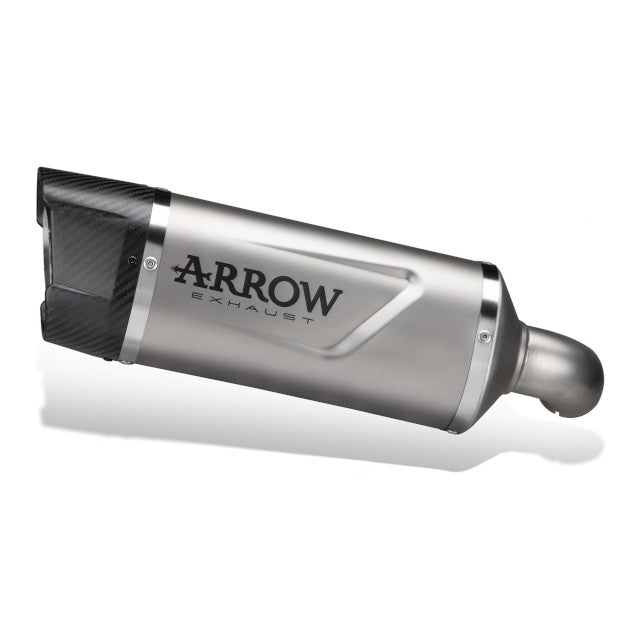 Silenciador Arrow Indy Race EVO Benelli TRK 502 X 21-23 - alumínio