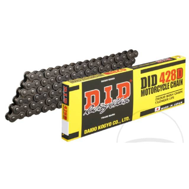 Chain 428D 138 clip link DID - black