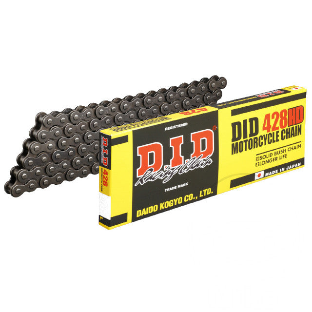 Chaîne de transmission pas 428 HD 146 maillons D.I.D - acier