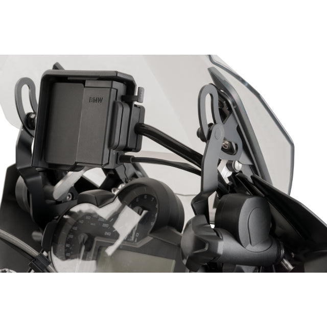 Soporte Fijador Simétrico para Cúpula Negro BMW R 1200 GS 13'-18' PUIG 7566N