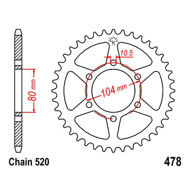 Kawasaki ZX-6R 600 / Ninja 09-13 16x43Z D.I.D transmission kit