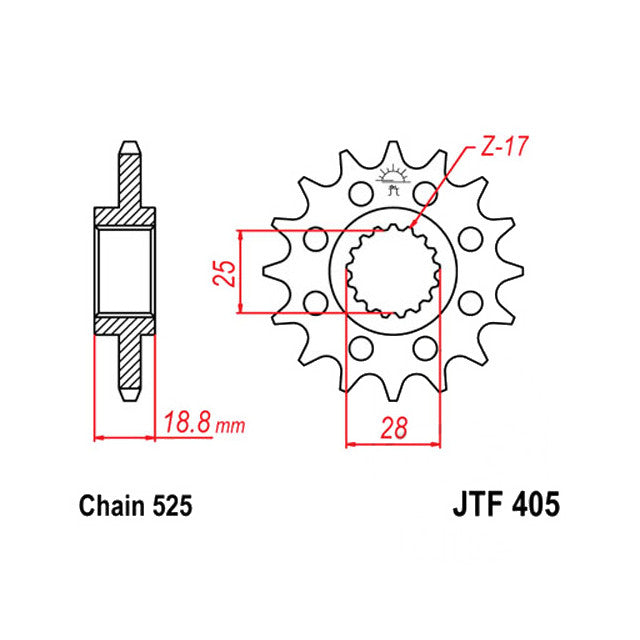Kit de transmissão BMW F 800 R 19-20 19x47 X-Ring 525VR46/120 DID VR/46