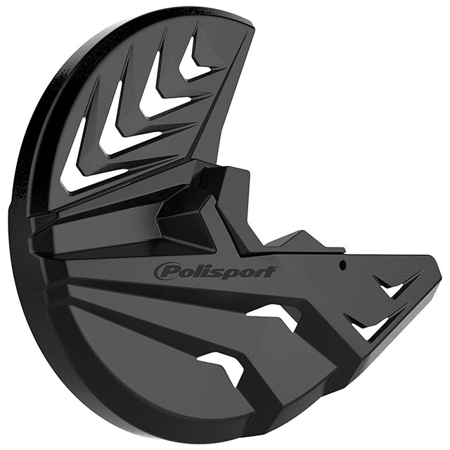 Protector Disco delantero y horquilla Yamaha YZ250/450FX 16-22 YZ125/250 YZ250/450F 08-22 Polisport - negro 8151000001
