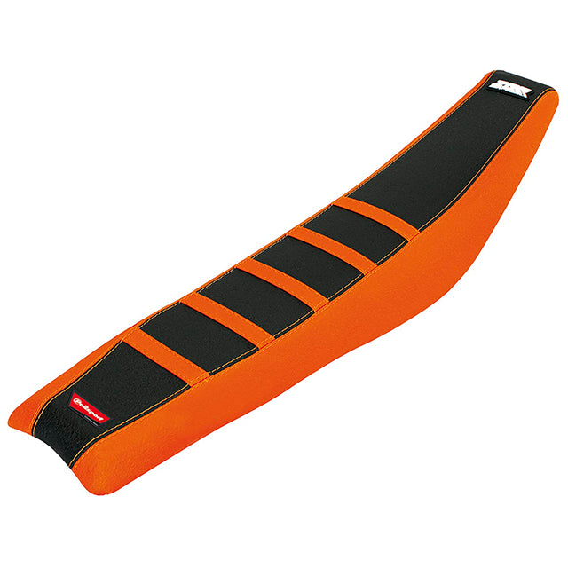 Funda del sillín KTM EXC 17-18 SX-SXF / Zebra 16-18 Polisport naranja-negro 8154600003