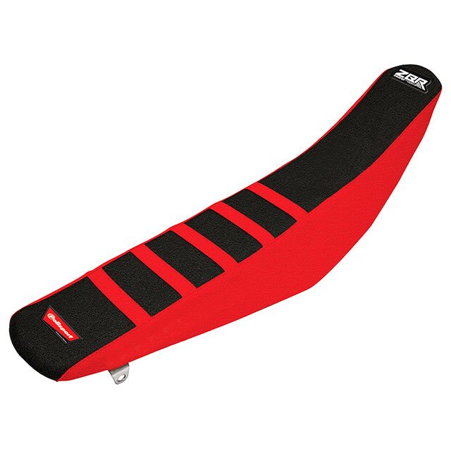 Funda del sillín Honda CR125/250 Zebra 02-07 Polisport rojo negro 8157100003