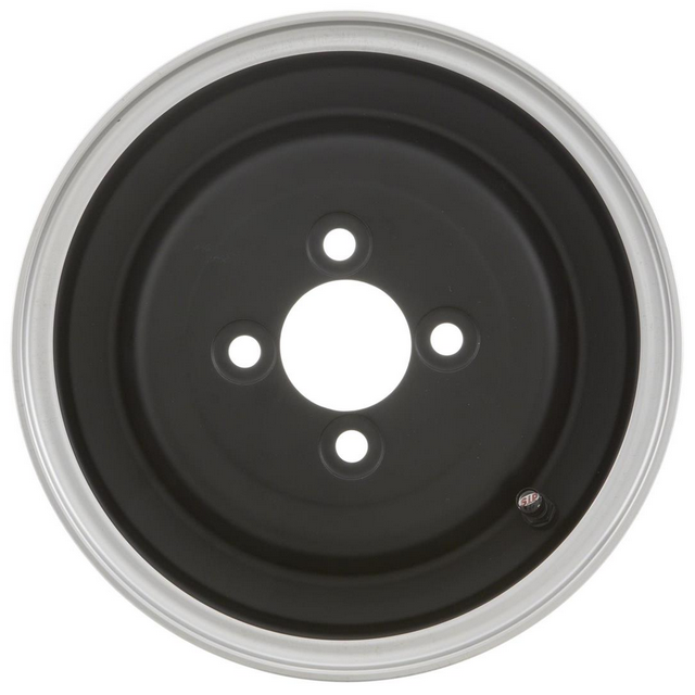 Jante tubeless preto mate com rebordo polido 2.15-8" Vespa SIP