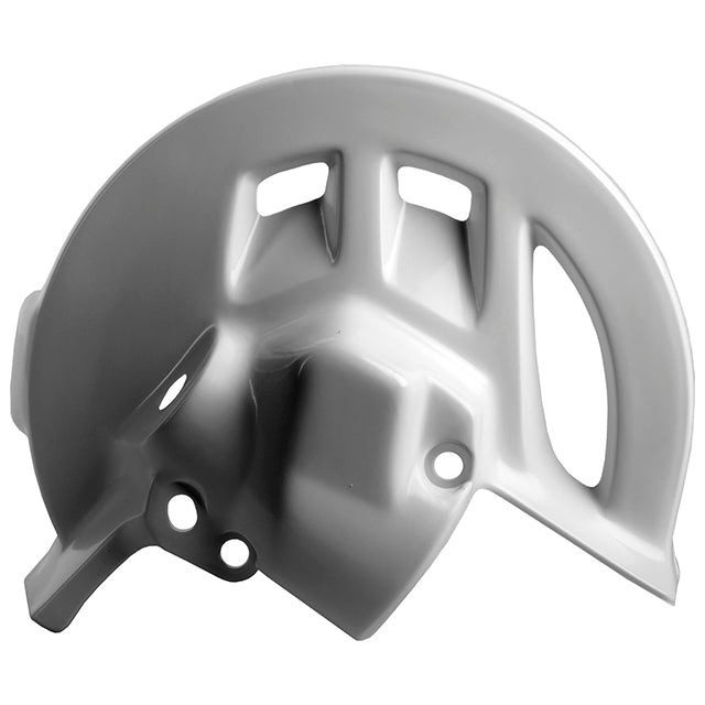 Protector disco freno delantero Honda CRF450R 02-08 CR125R/CR250R 95-07 Polisport - blanco 8391000001