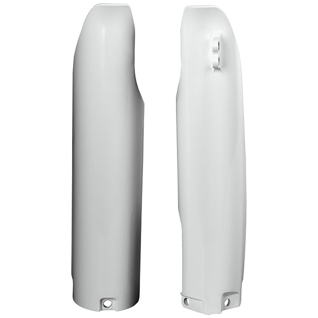 Protectores de horquilla Yamaha WR250F/WR450F 05 WR250R 09-13 YZ125/250/YZ250F/YZ450F 05-07 Polisport - blanco 8398100001