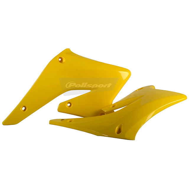 Tapas Radiador RMZ250 04-06 Polisport - amarillo RM01 8410400001