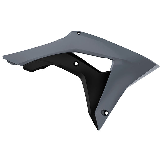 Tapas Radiador Honda CRF450R 17-20 CRF250R 19-21 Polisport - nardo grey 8414800007