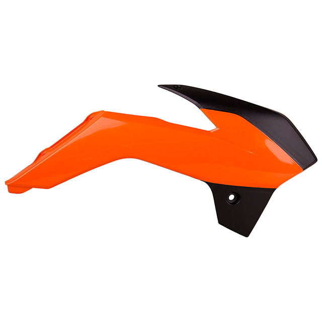 Tapas Radiador KTM 85 SX 13-17 Polisport - negro-naranja KTM 8416700001