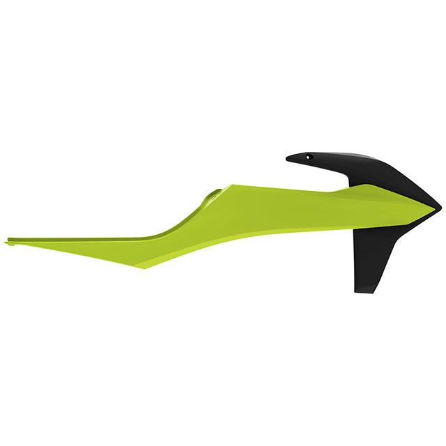 Tapas Radiador KTM SX/SX-F 19-22 Polisport - negro-amarillo flúor 8422100005