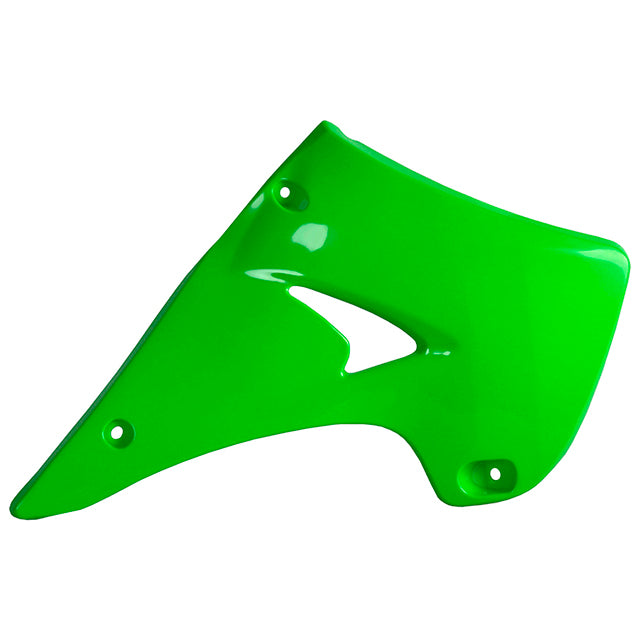 Tapas Radiador KX125 / 250 03-08 Polisport - verde 05 8429100007