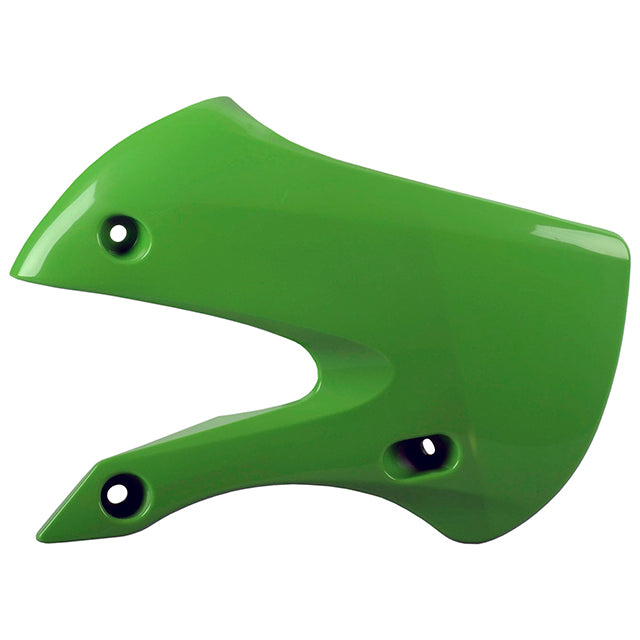 Tapas Radiador Kawasaki KX65 00-22 KLX110 02-09 Polisport - verde 05 8429300014