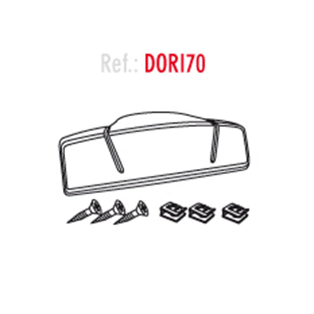 Respaldo baúl SH50 Vacum Shad - negro D0RI70