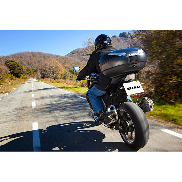 Top case SH48 Shad dark grey-black