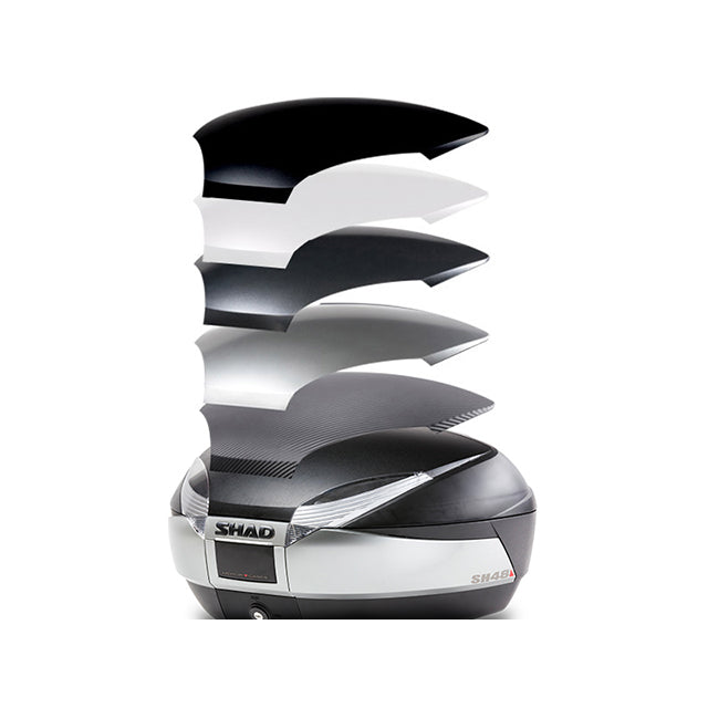 Top case SH48 Shad - titanium