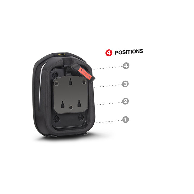 Semi-rigid Pin System Tank Bag E16P Shad