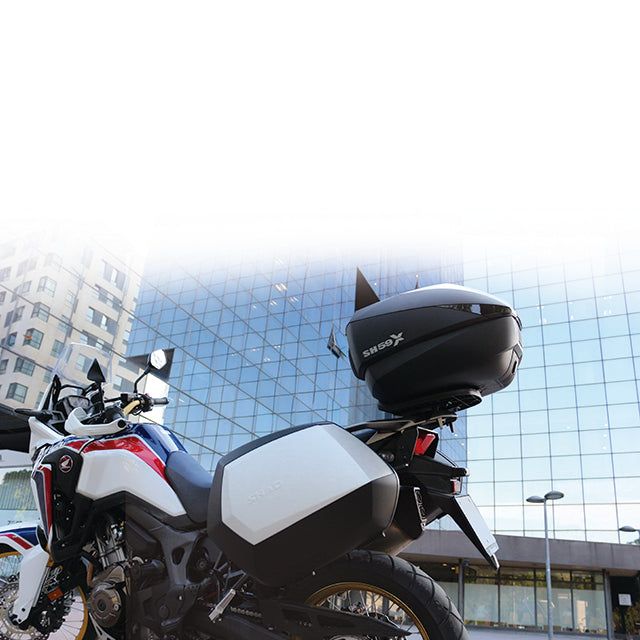 Top case SH59X expandable Shad - aluminium