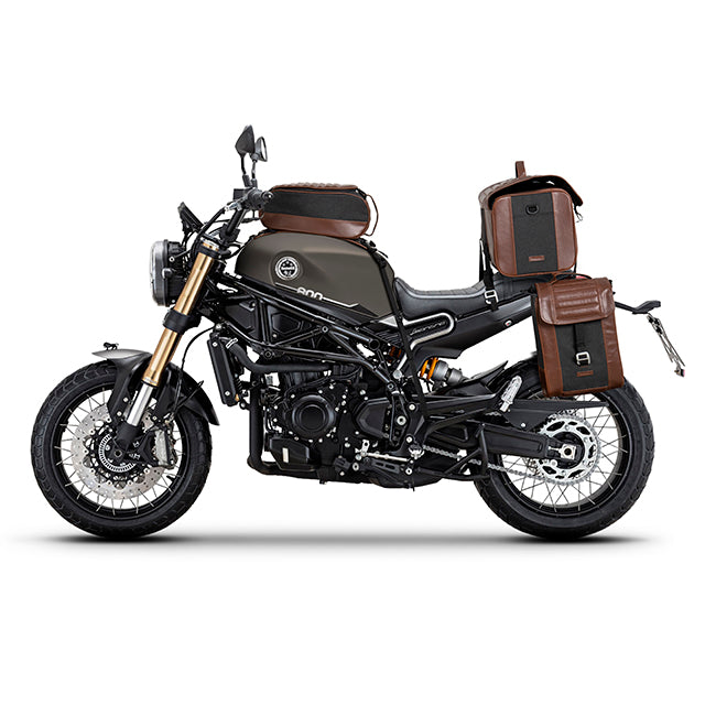 Fijación bolsas laterales Benelli Leoncino 800 - Trail 21-22 Shad