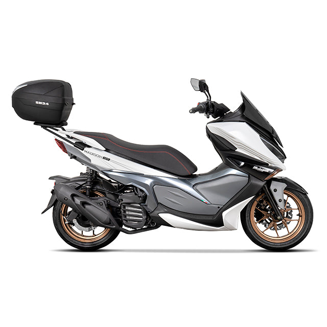 Top master rack top case Malaguti Madison 125 2022 Shad