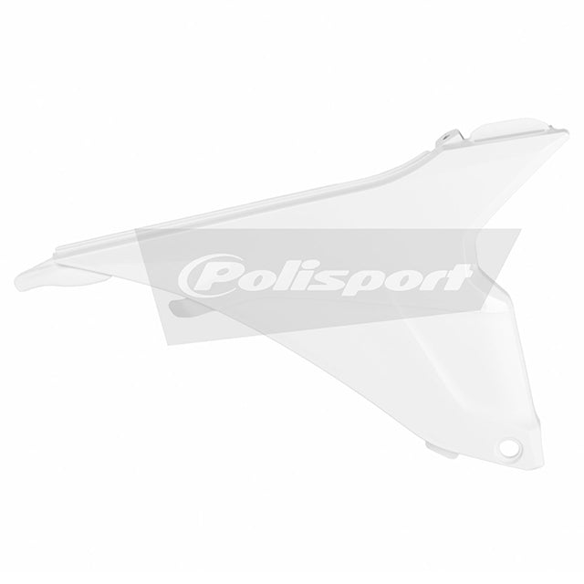 Tapas Filtro Aire brillante KTM 250SX 150/250/300XC 13-16 125/150SX 250/350/450SX-F 250/350/450XC-F 13-15 Polisport - blanco 8455100002