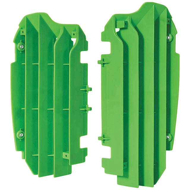 Aletines radiador KX250F 13-16 Polisport - verde 05 8455900002