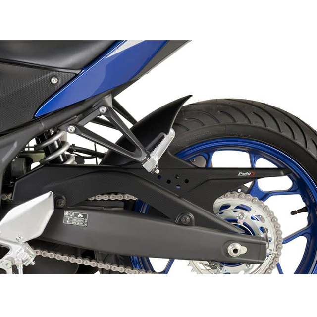 Guardabarros trasero Símil carbono Yamaha MT-03 16-18'/ YZF R3 15-18' PUIG 8558C