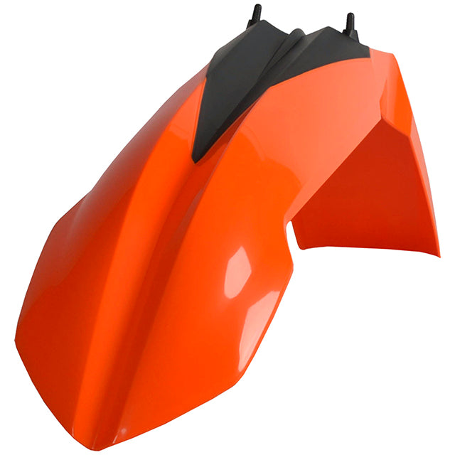 Guardabarros delantero KTM 125 / 250 SX 07-12 Polisport - naranja KTM 8568700001