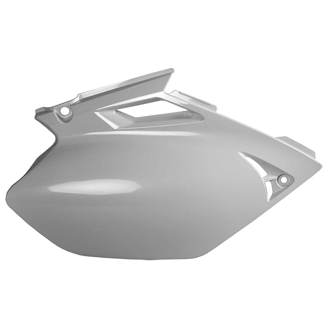 Tapas Laterales Yamaha YZ250F/YZ450F 03-05 Polisport - blanco 8601300002