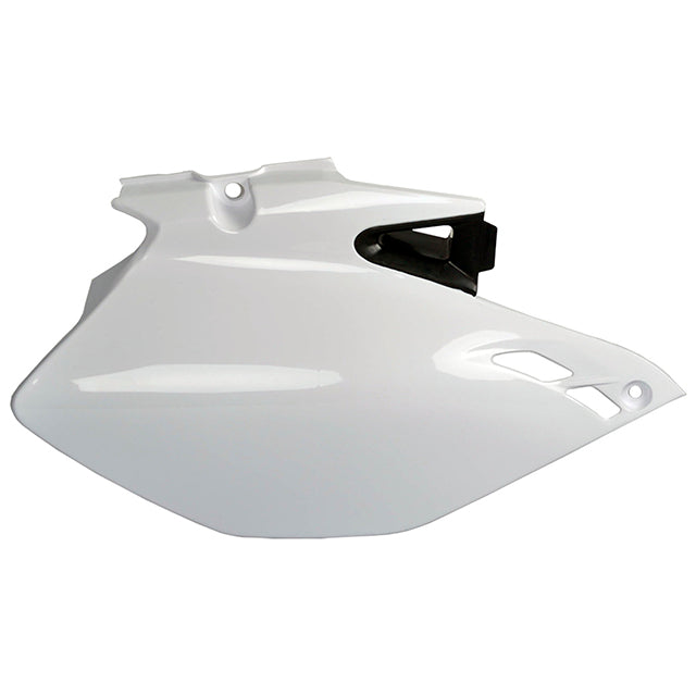 Tapas Laterales Yamaha WR450F 07-11 WR250F 07-14 Polisport blanco-negro 8604300001