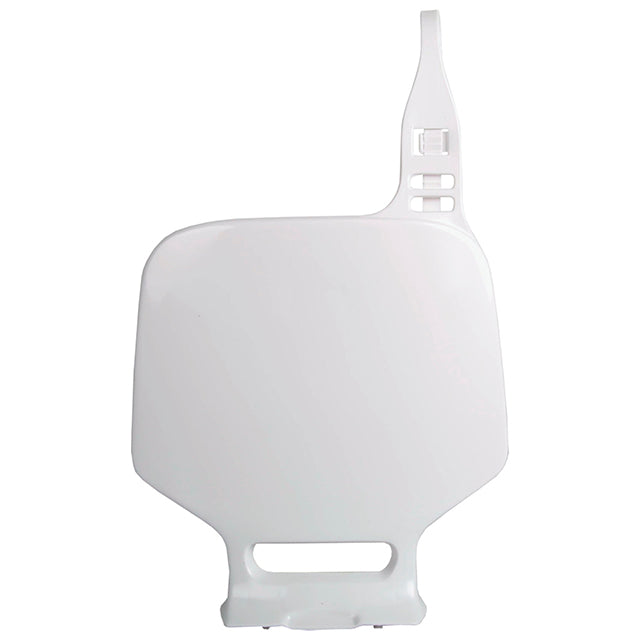 Careta Portanumeros Yamaha YZ85 02-14 YZ80 93-01 Blanco Polisport 8662300002