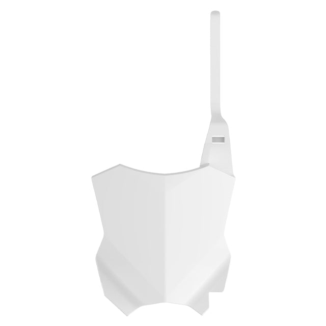 Careta portanumeros restyling KX125 / 250 KX450 20 style 03-08 Polisport - blanco 8665900011