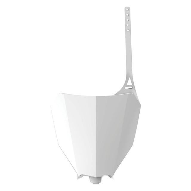 Careta portanumeros restyling Honda CR125R/CR250R CRF 18 style 02-07 Polisport - blanco 8666300001
