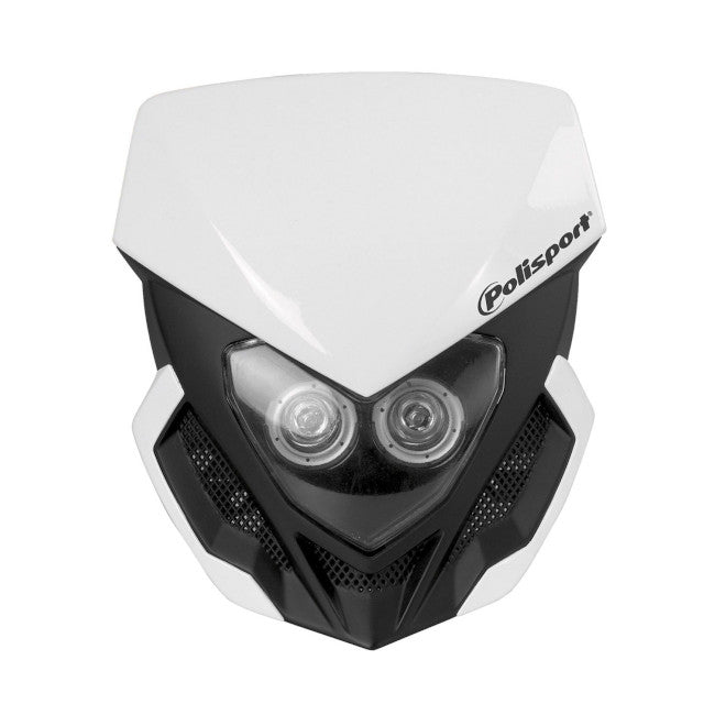 Careta Lookos EVO LED Polisport - blanco-negro 8668800001